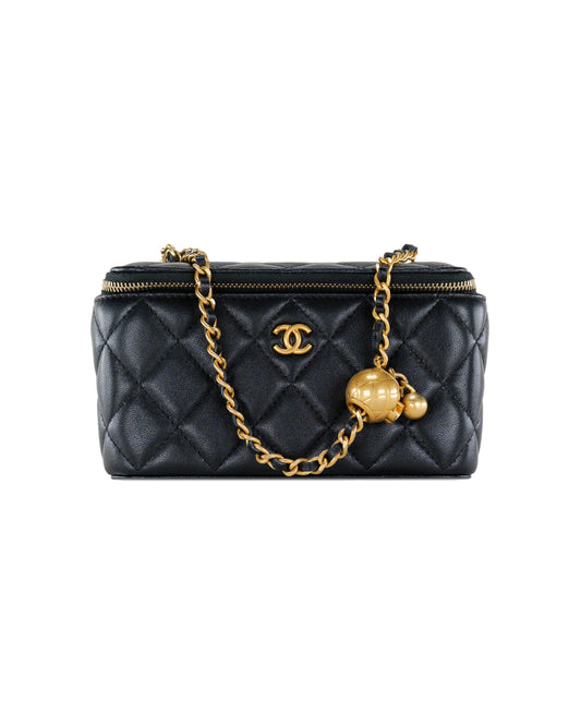 Chanel Lambskin Vanity Case