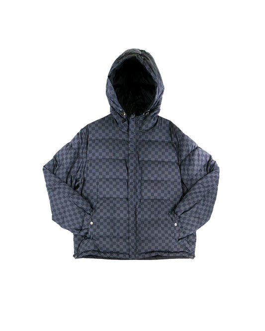 Louis Vuitton Damier Puffer Coat