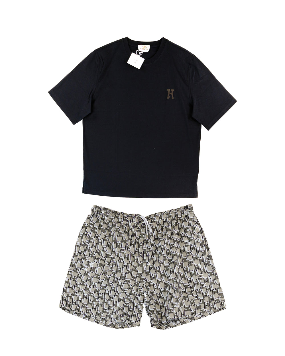 Hermes T-Shirt & Swim Shorts Set