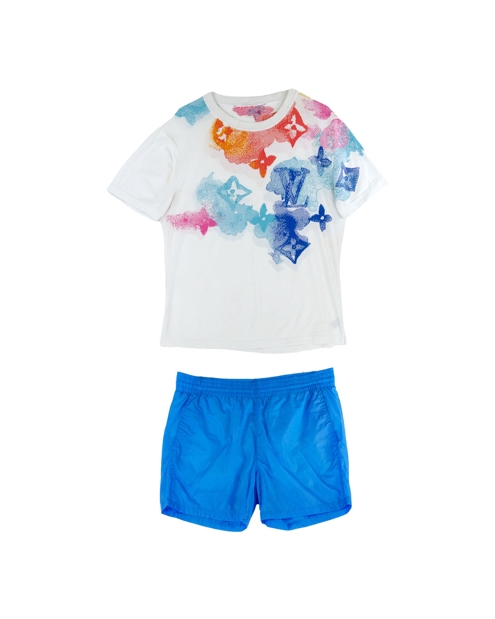 Louis Vuitton T-Shirt & Swim Shorts Set