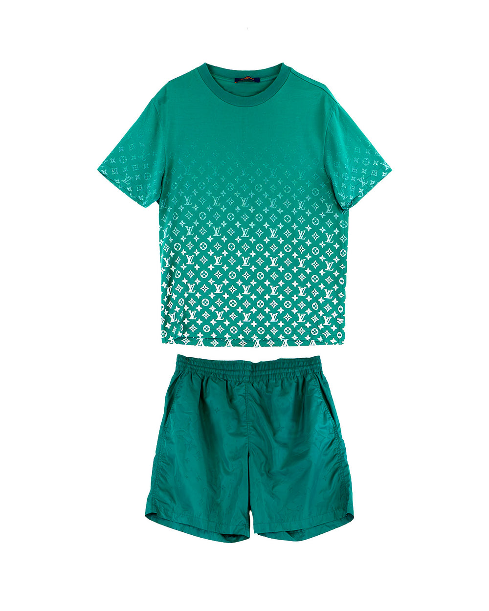 Louis Vuitton T-Shirt and Swim Shorts Set