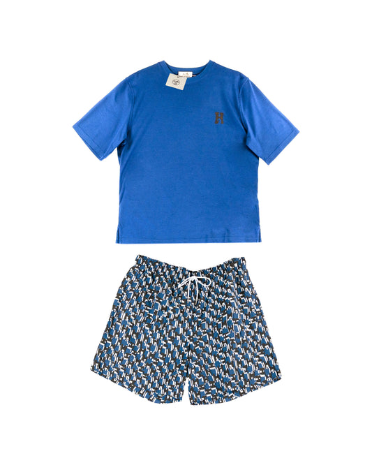 Hermes T-Shirt & Swim Shorts Set