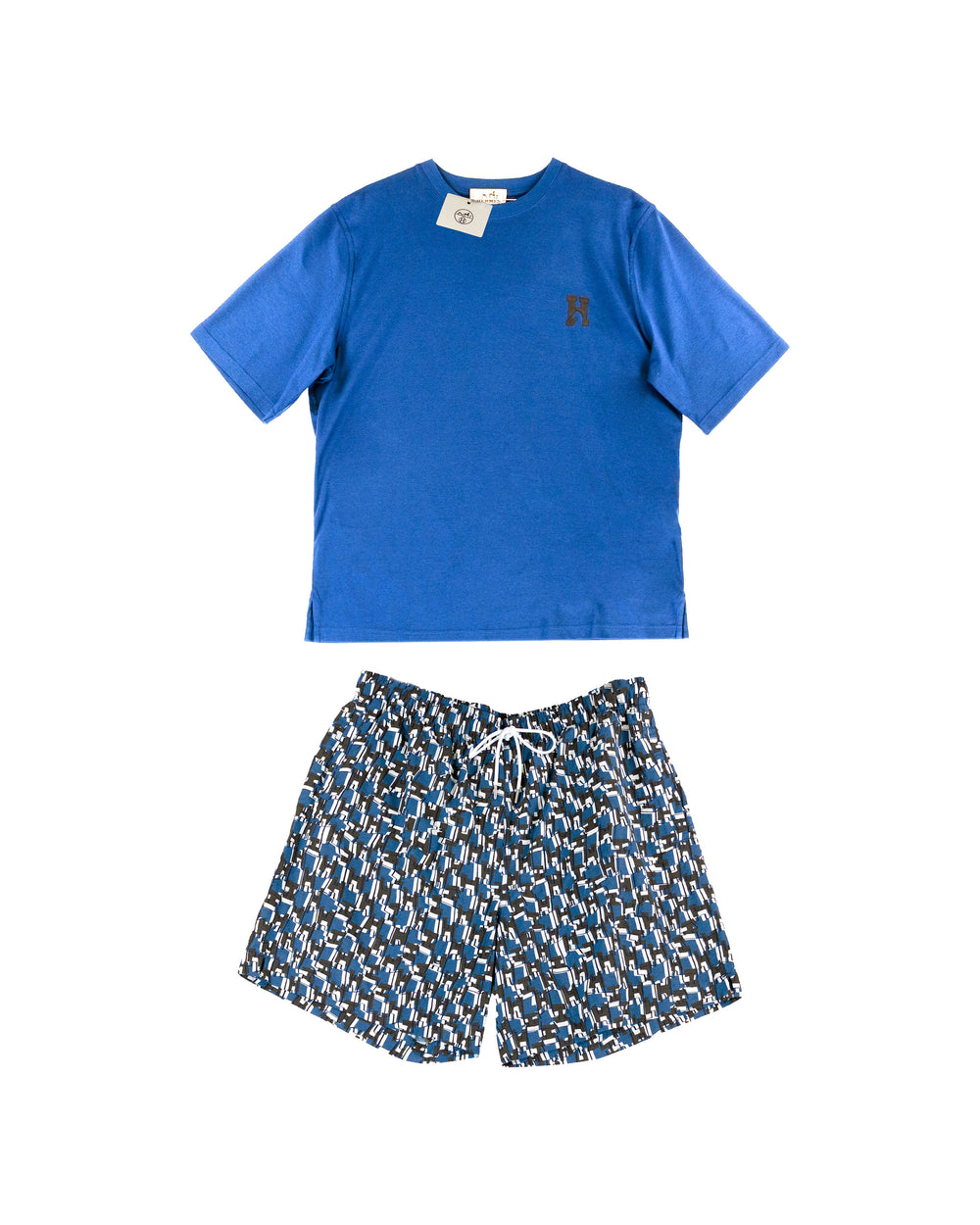 Hermes T-Shirt & Swim Shorts Set