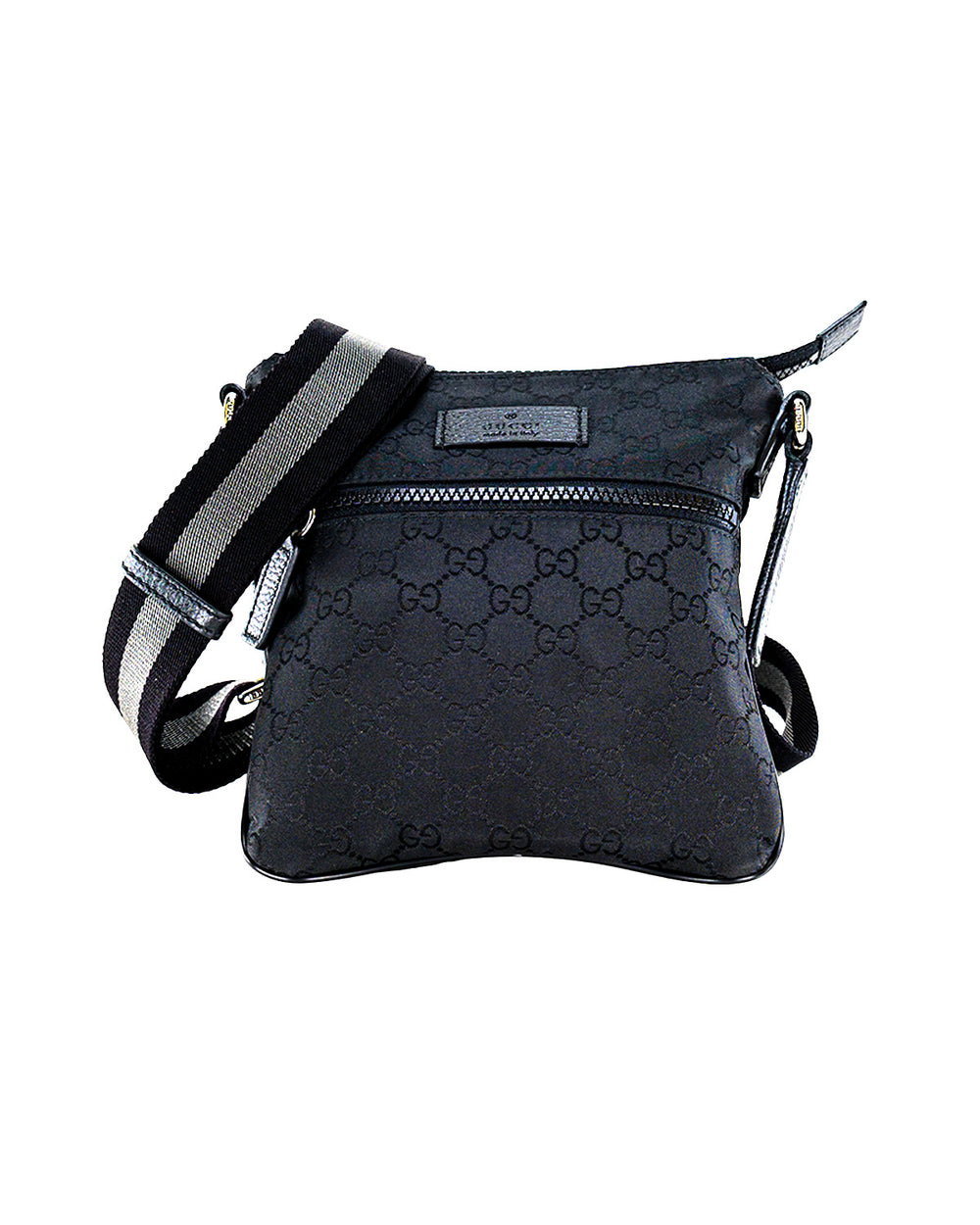 Gucci GG Nylon Messenger Bag