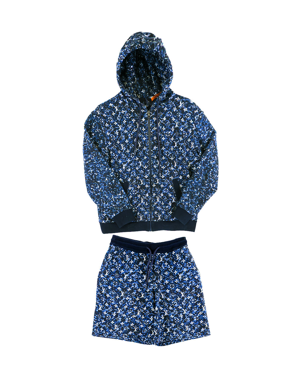 Louis Vuitton Hoodie and Shorts set