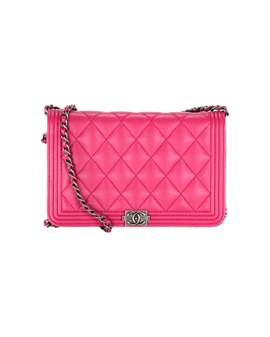 Chanel Boy Wallet on Chain