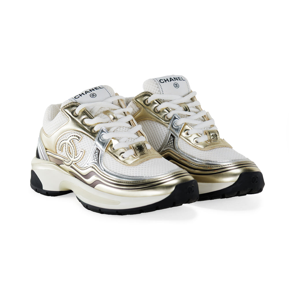 Chanel CC Runner Trainers