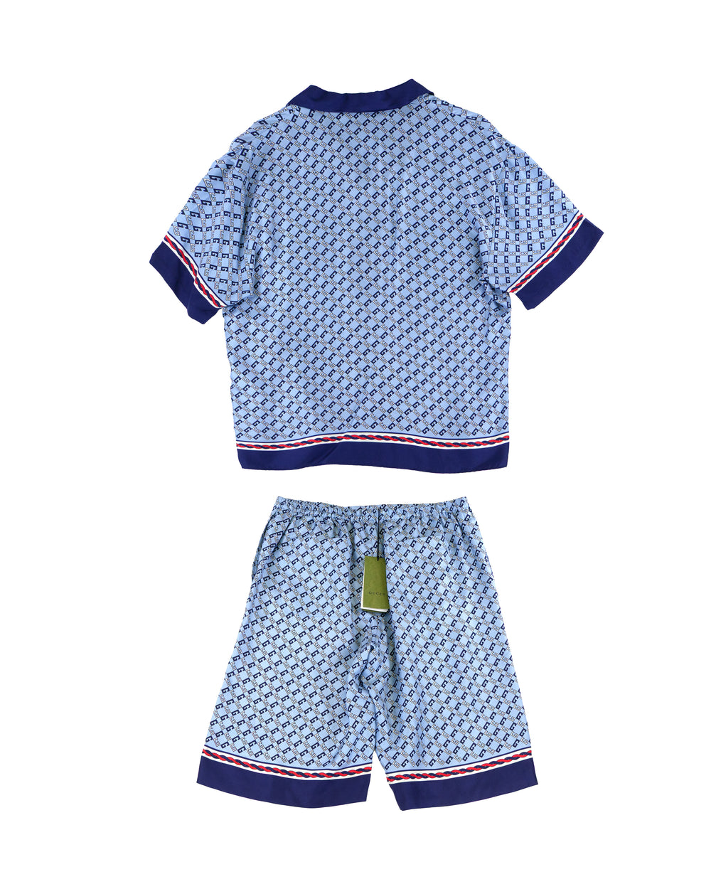 Gucci Silk Shorts Set