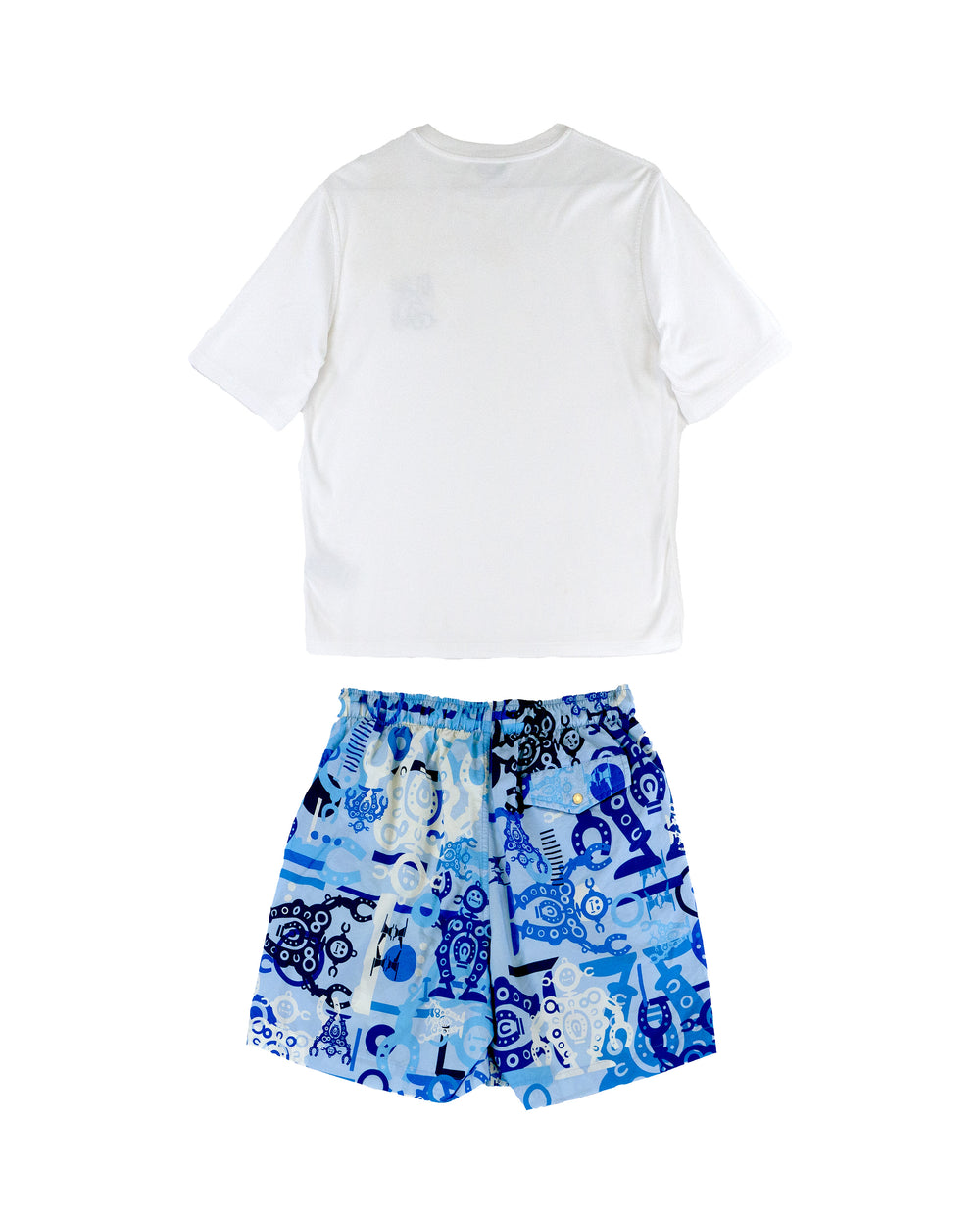 Hermes T-Shirt & Swim Shorts Set