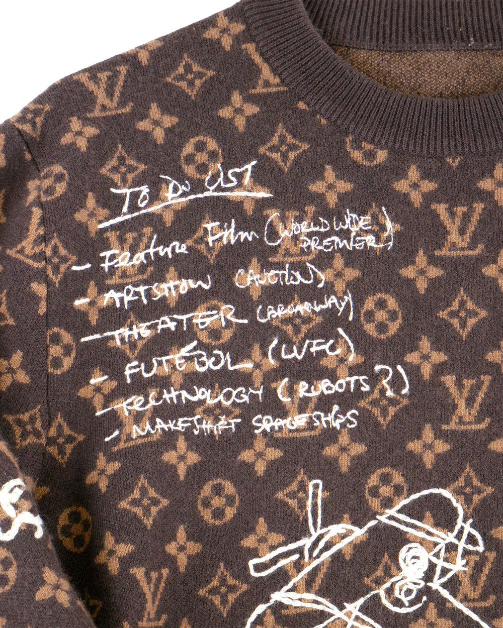 Louis Vuitton Monogram Crewneck