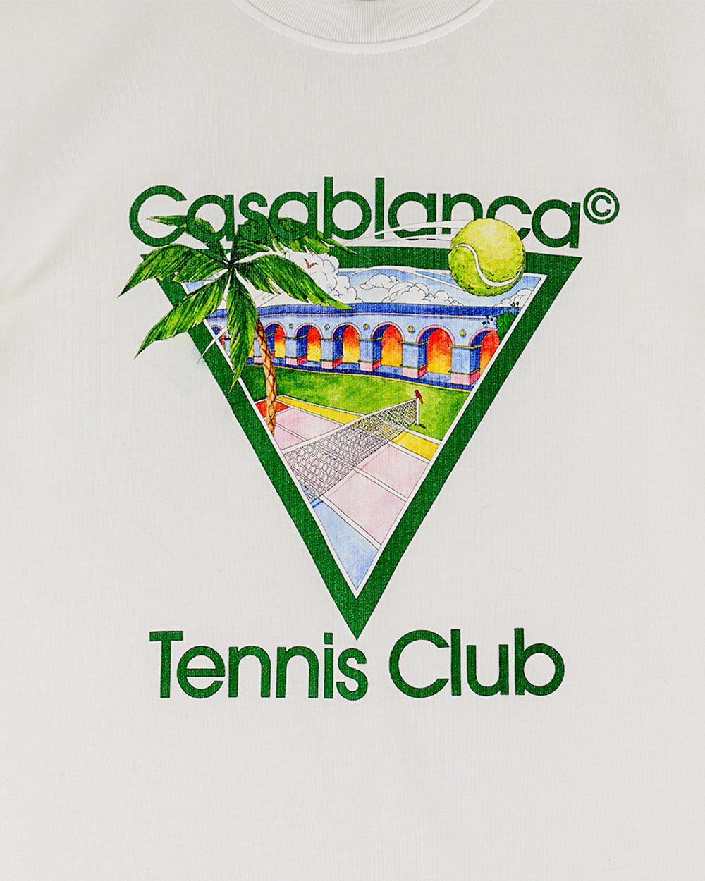 Casablanca Tennis Club Icon T-Shirt
