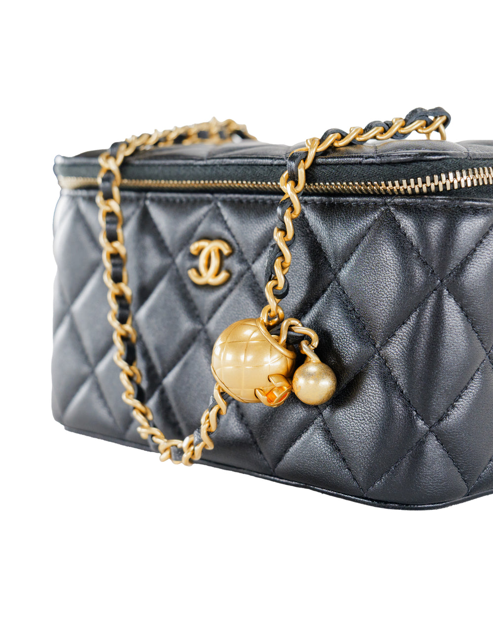 Chanel Lambskin Vanity Case