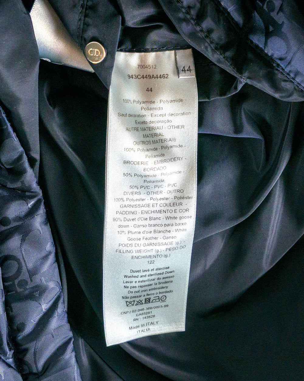 Dior Puffer Jacket