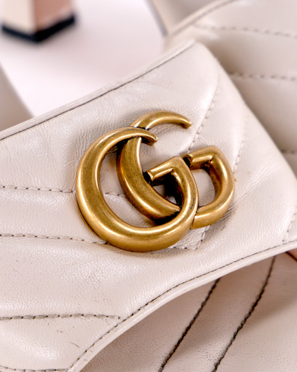 Gucci GG Marmont Slide Sandals