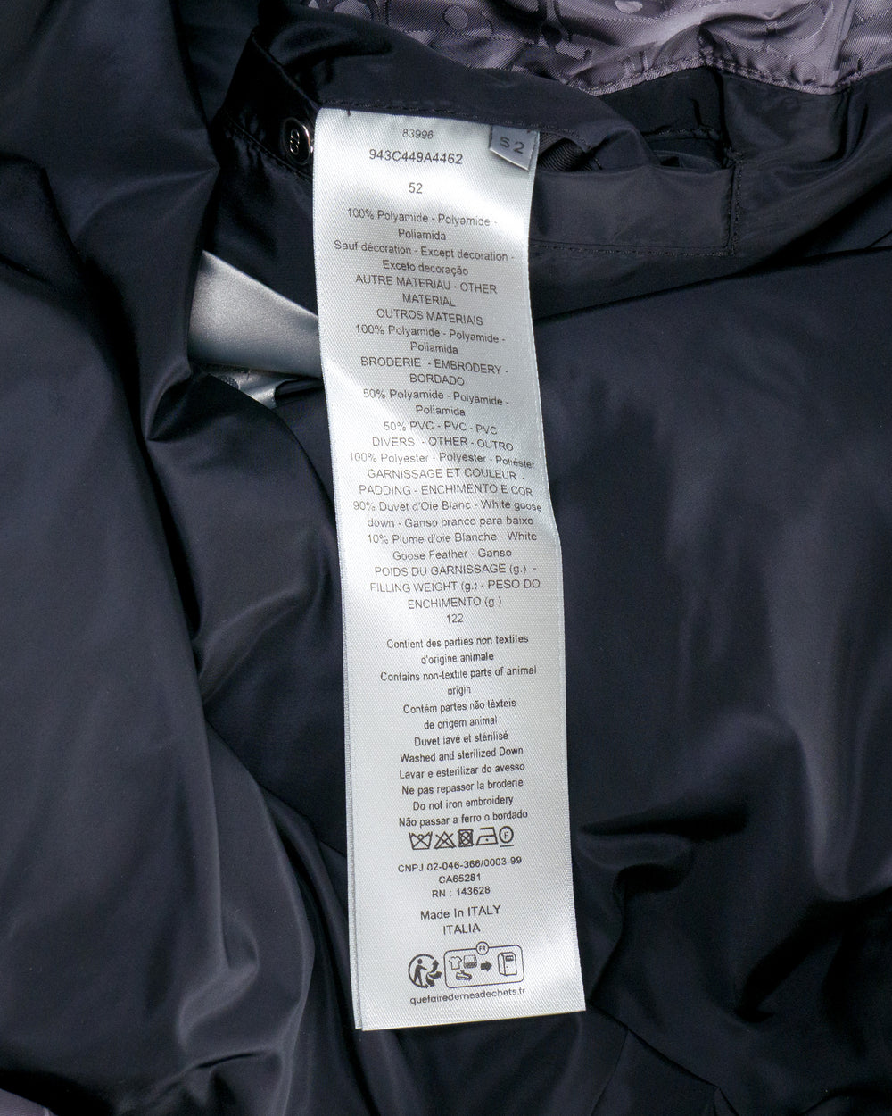 Dior Puffer Jacket