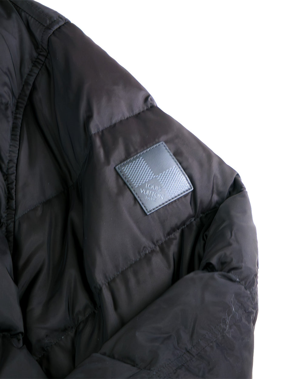 Louis Vuitton Damier Puffer Coat