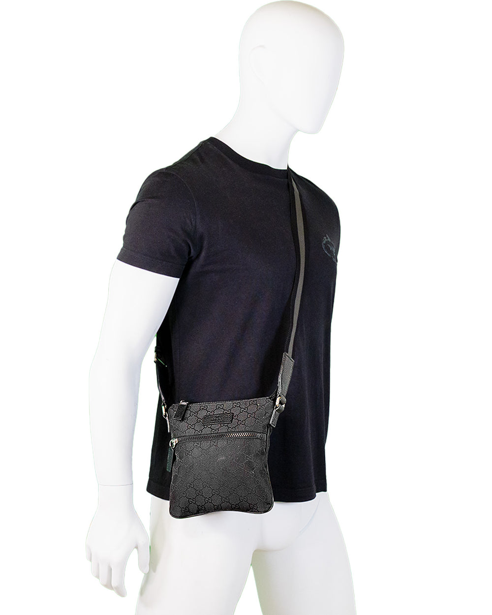 Gucci GG Nylon Messenger Bag