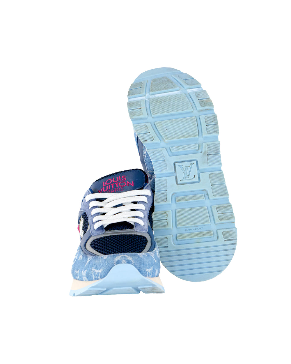 Louis Vuitton Denim Run Away Trainers