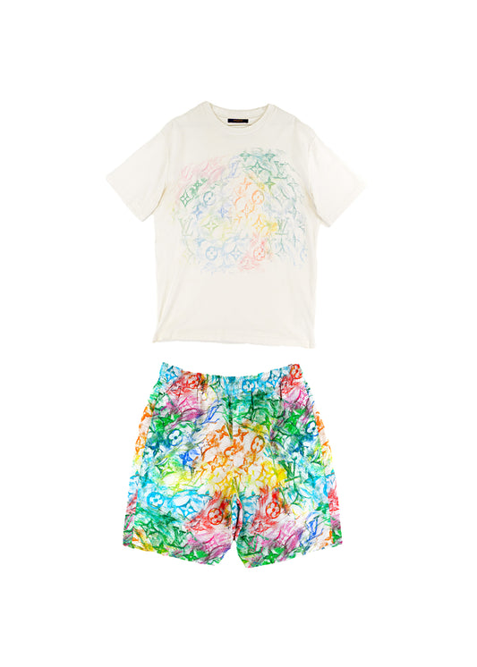 Louis Vuitton T-Shirt & Swim Shorts