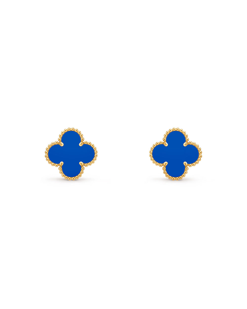 Large Clover Earrings 18k Gold