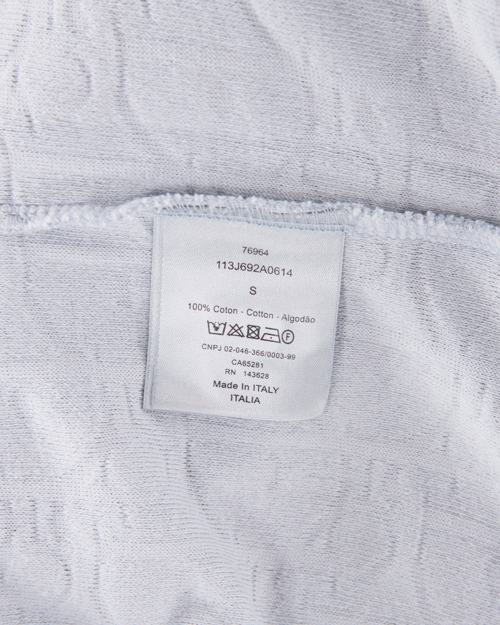 Christian Dior Towel T-Shirt