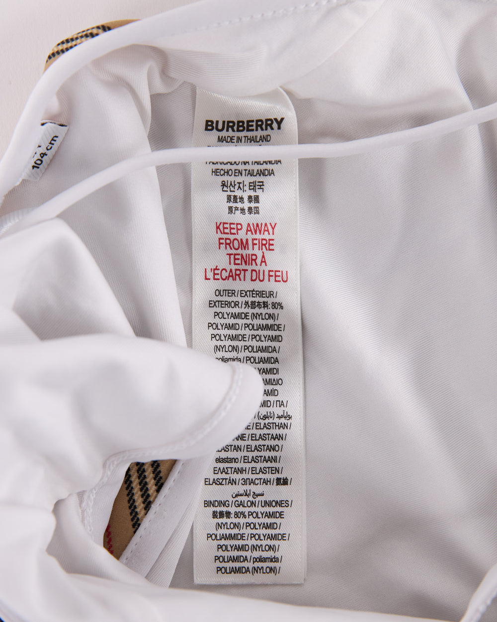 Kids Burberry Swimsuit