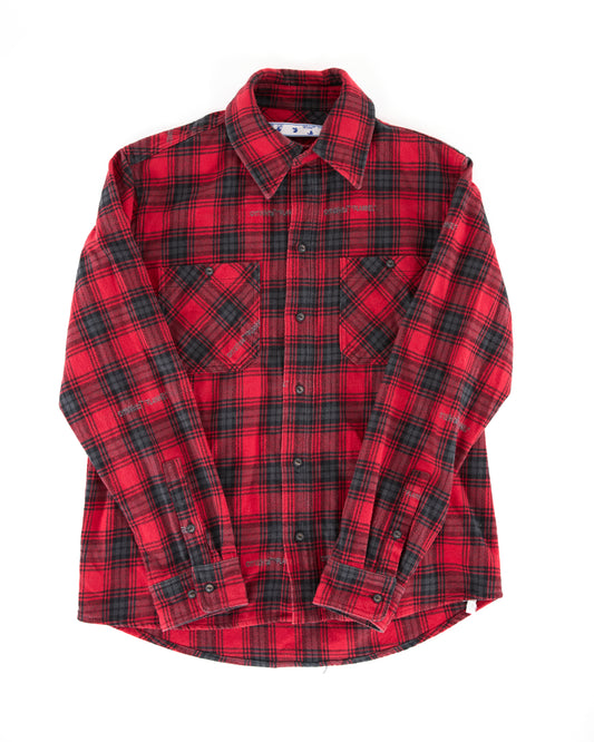 Off-White Flannel Shirt