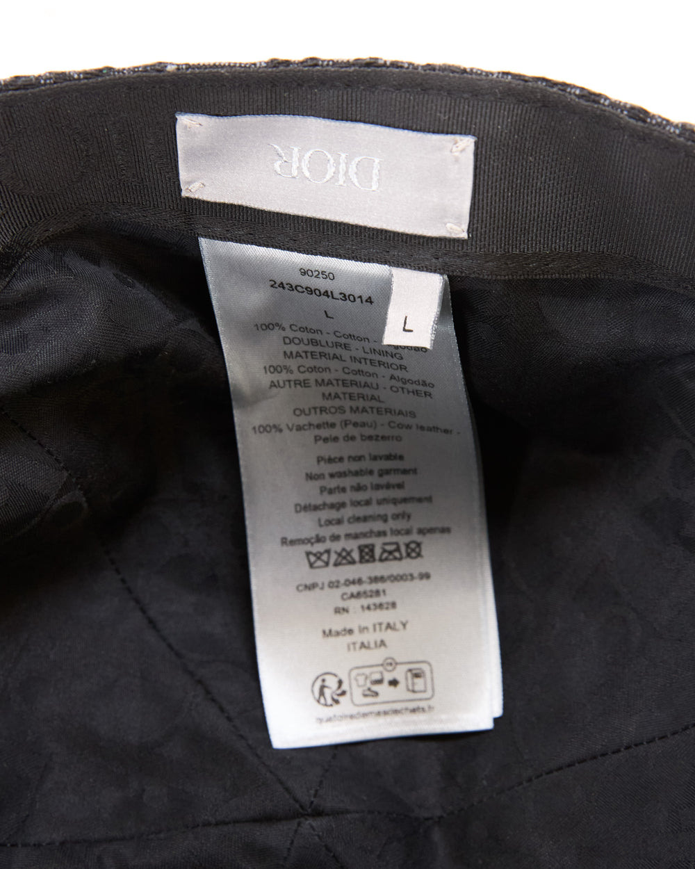 Christian Dior Cap